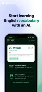 Vocab AI – Learn words with AI apk download for ios 3