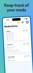 Medication List IPA 1.6.0 – Simple Medication Tracker with Schedule, Print, and Export 1