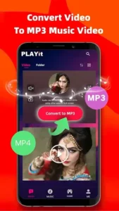 PLAYit MOD APK 2.7.39.6 VIP Unlocked Download – All-in-One Media Player 3